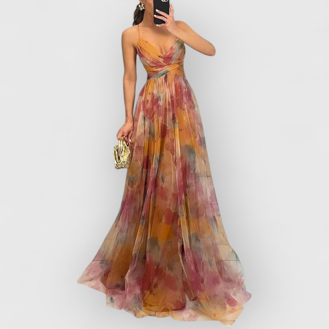 Verite | Robe longue à imprimé fleuri