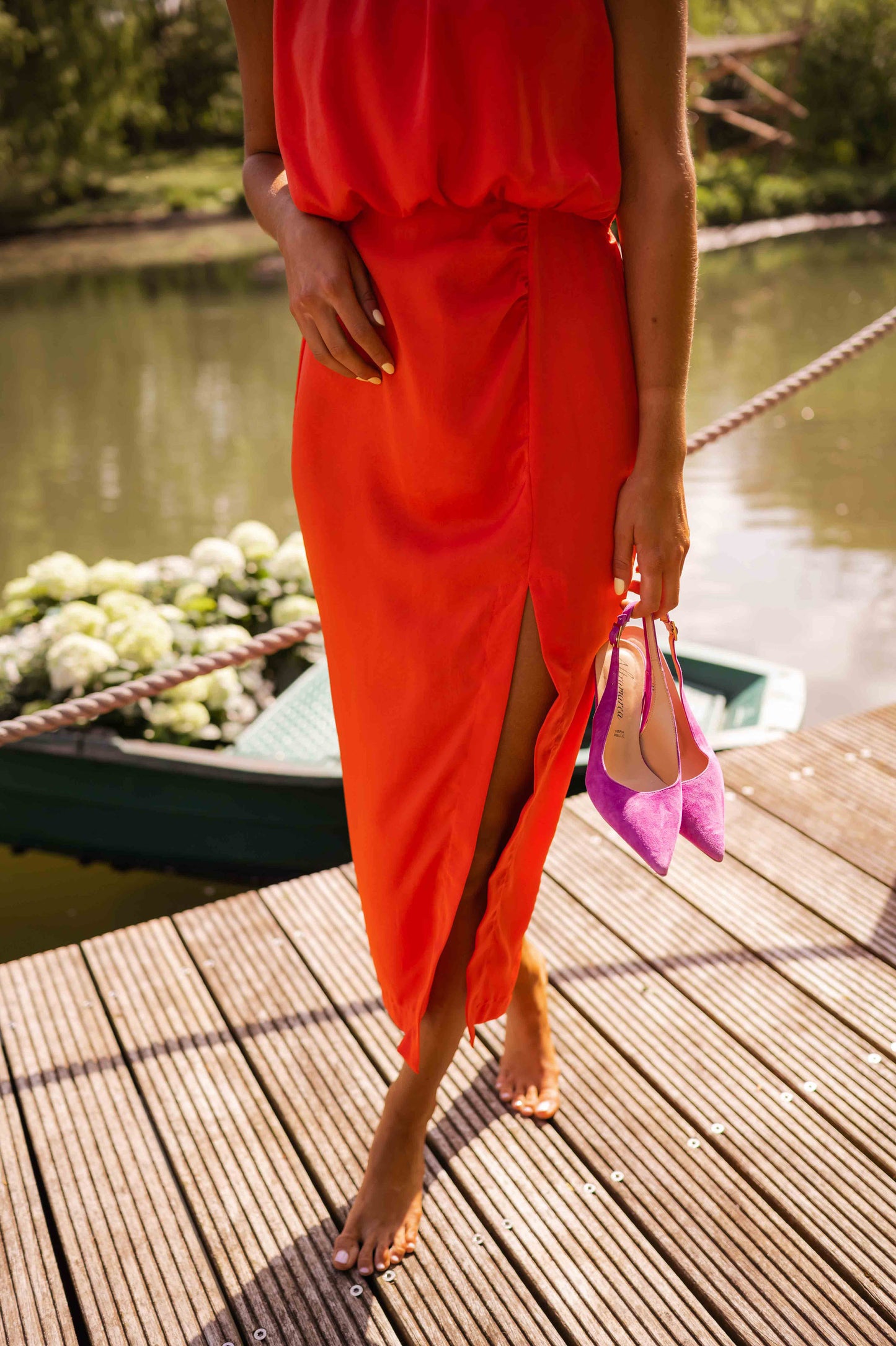 Leonie™ — Robe Midi d'Été