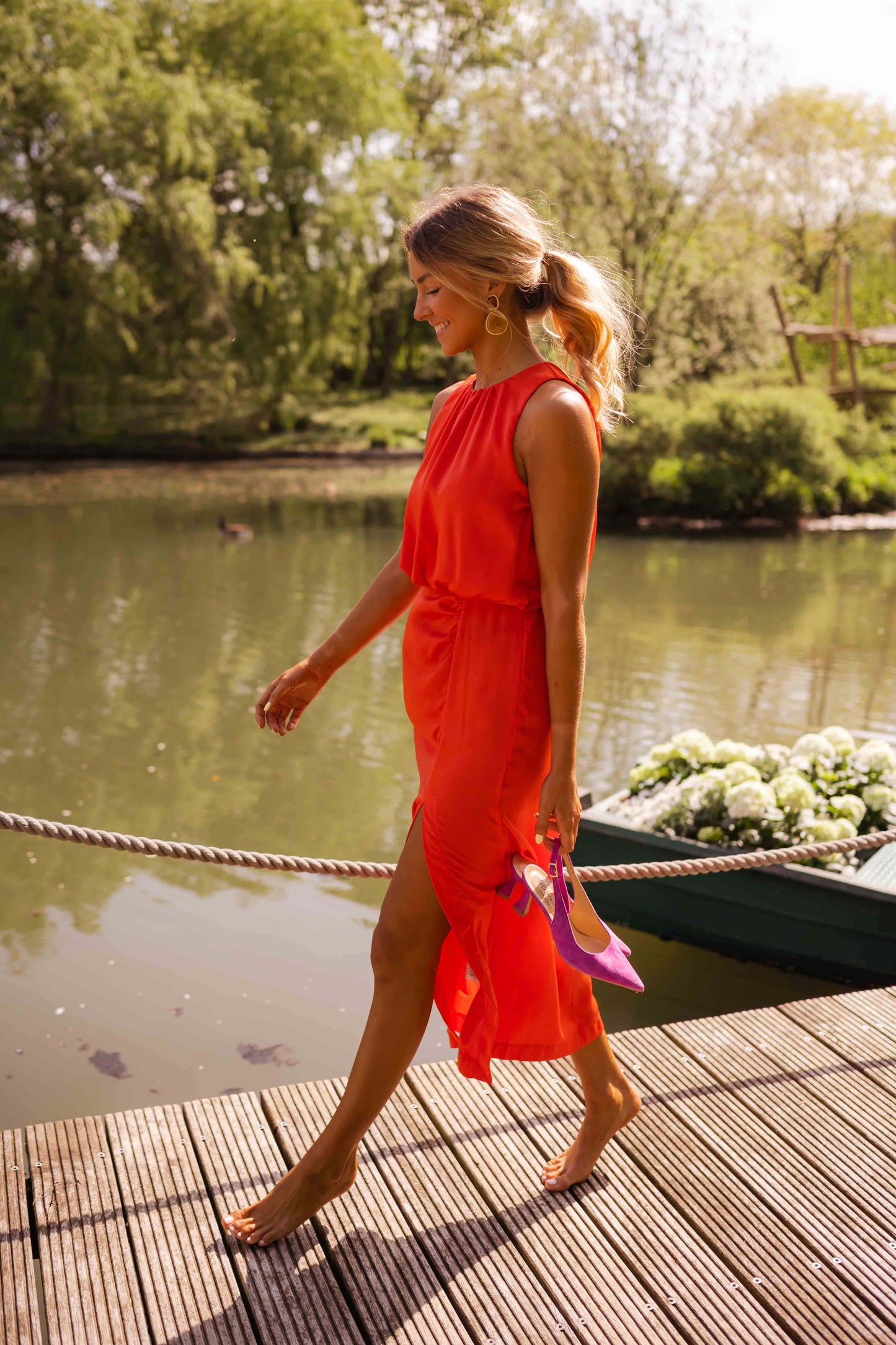 Leonie™ — Robe Midi d'Été