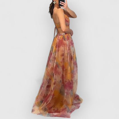 Verite | Robe longue à imprimé fleuri