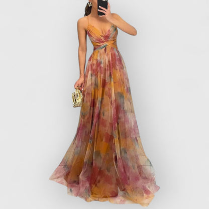 Verite | Robe longue à imprimé fleuri