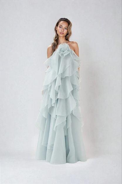LIVORA – Robe Maxi Élégante